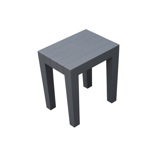 Design by Intent Indestructible 16'' Tall Plastic Utility Stool